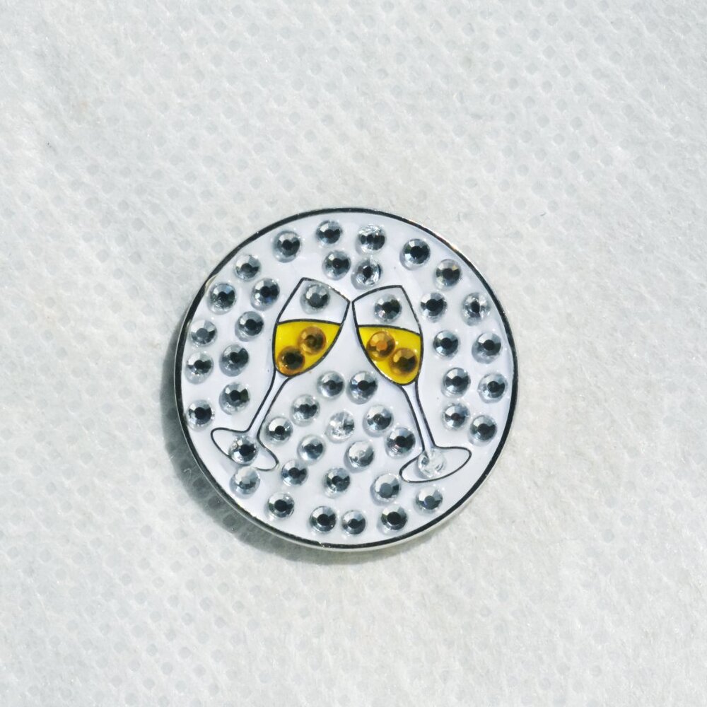 Handmade Celebration Champagne Pin Accessory
